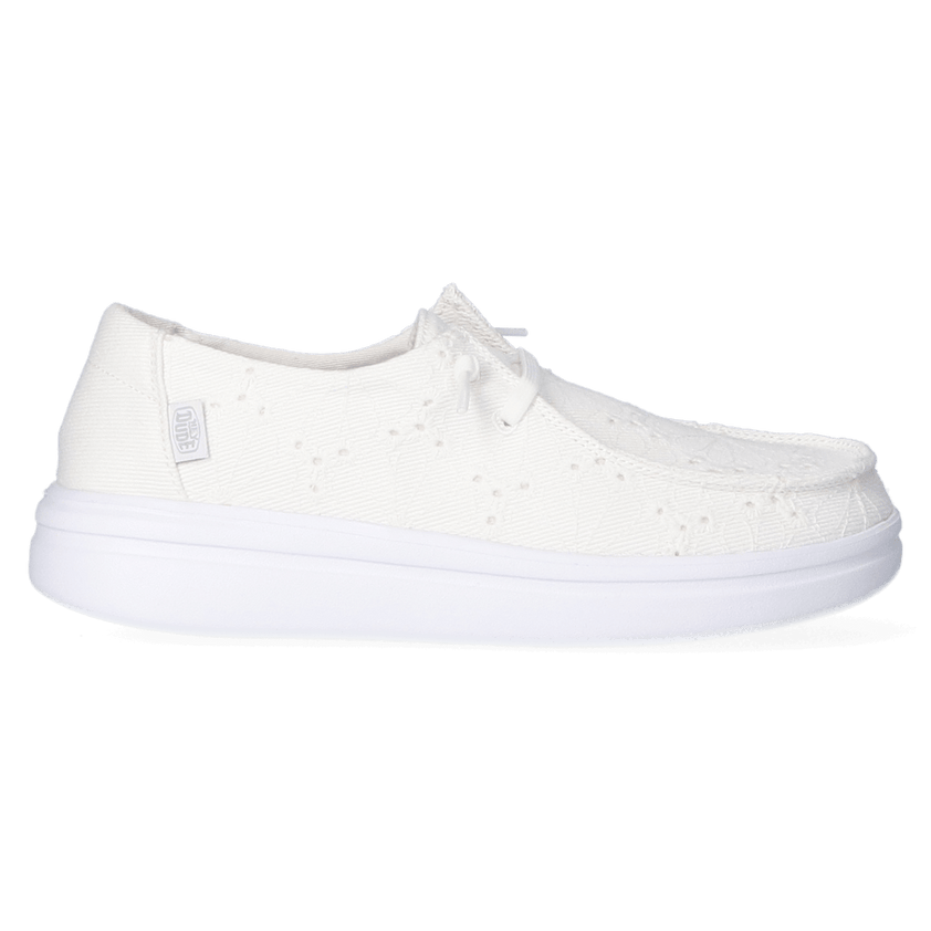 Wendy Rise Eyelet Dames Instappers Chapel Bells