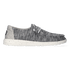 Wendy Sox Dames Instappers Dark Grey