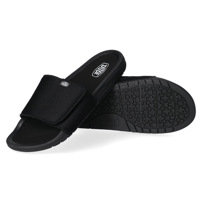 Phoenix Basic Knit Heren Slippers Black