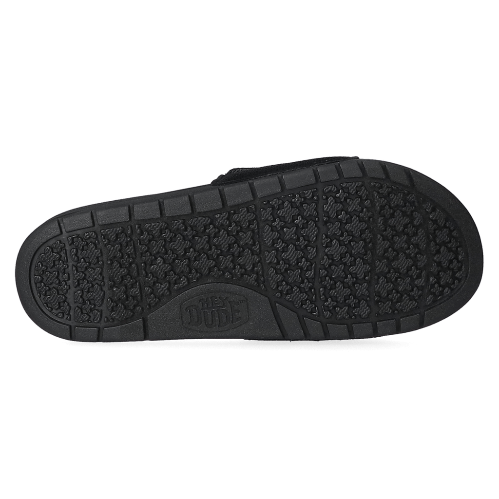 Phoenix Basic Knit Heren Slippers Black