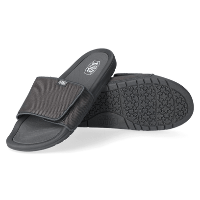 Phoenix Basic Knit Heren Slippers Grey