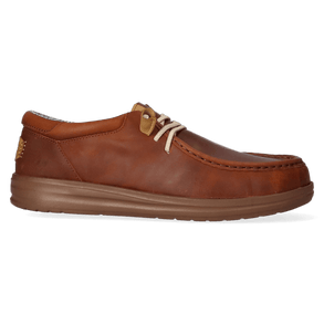 Wally Grip Craft Leather Heren Instappers Brown