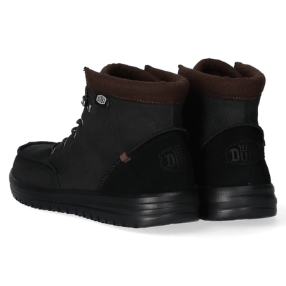 Bradley Leather Heren Boots Black