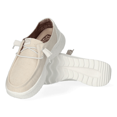 Wendy Peak Chambray Dames Instappers Cream