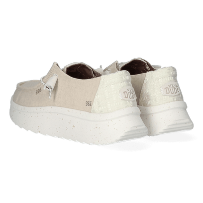Wendy Peak Chambray Dames Instappers Cream