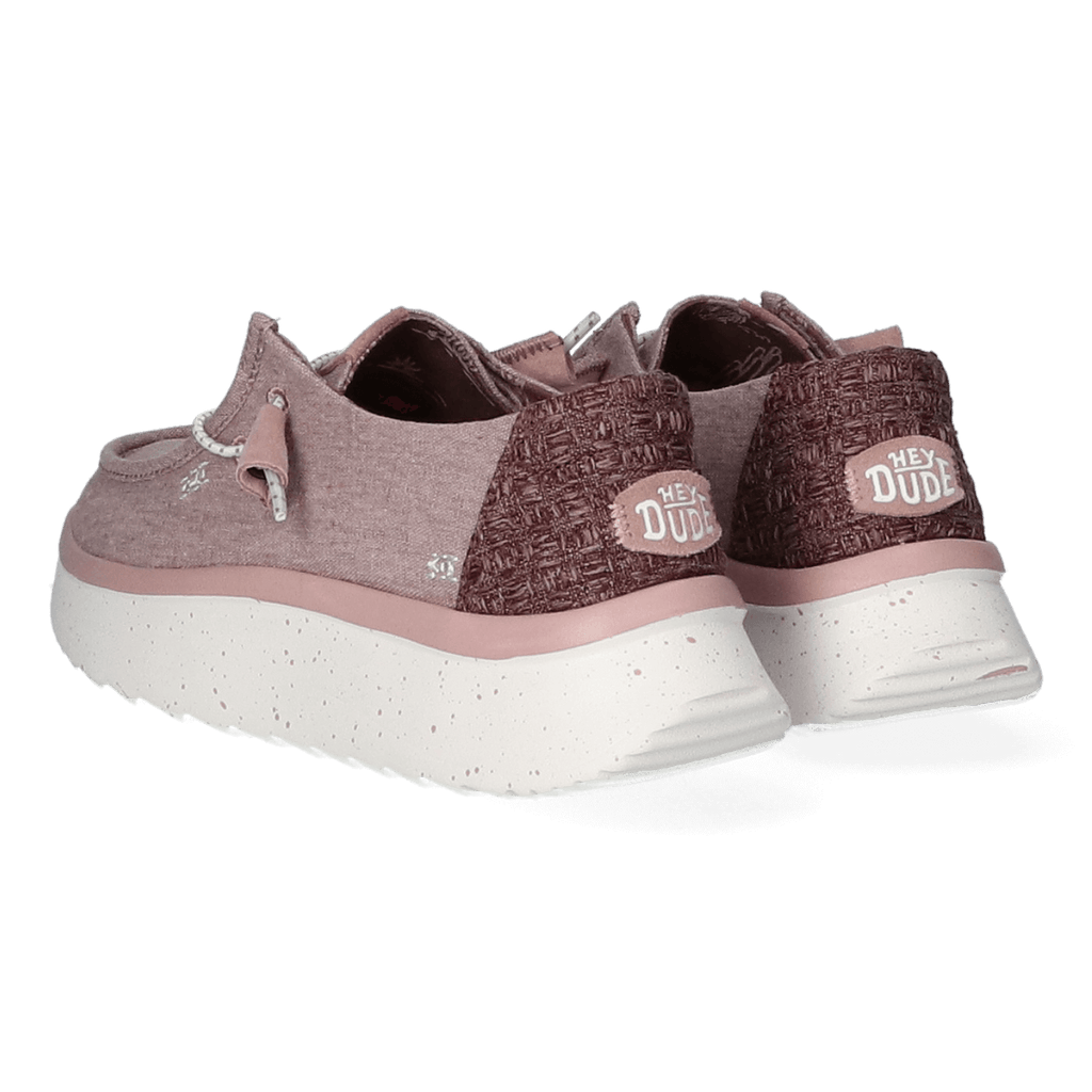 Wendy Peak Chambray Dames Instappers Mauve