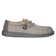 Wally Washed Canvas Heren Instapper Charcoal