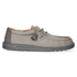 Wally Washed Canvas Heren Instapper Charcoal