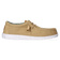 Wally Washed Canvas Heren Instapper Walnut