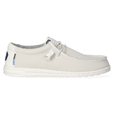 Wally Sport Mesh Heren Instappers White