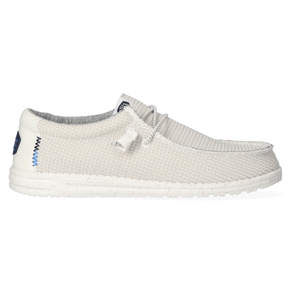 Wally Sport Mesh Heren Instappers White