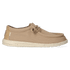 Wally Sport Mesh Heren Instappers Tan/White