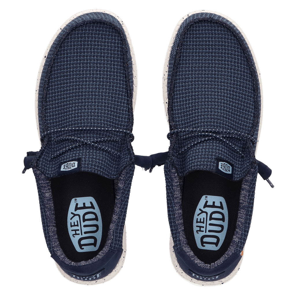 Wally Sport Mesh Heren Instappers Navy