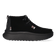 Wendy Peak Hi Suede Dames Instappers Black