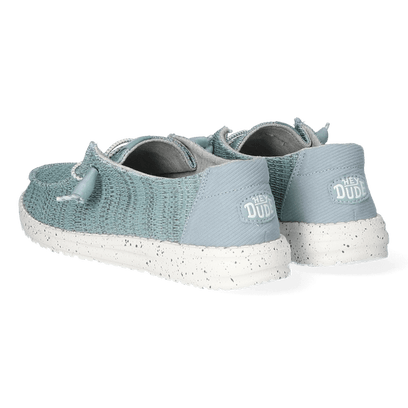 Wendy Sport Mesh Dames Instappers Light Blue