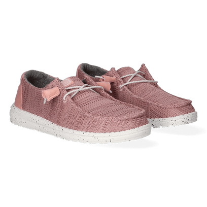 Wendy Sport Mesh Dames Instappers Pink