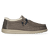 Wally Herringbone Heren Instappers Chocolate