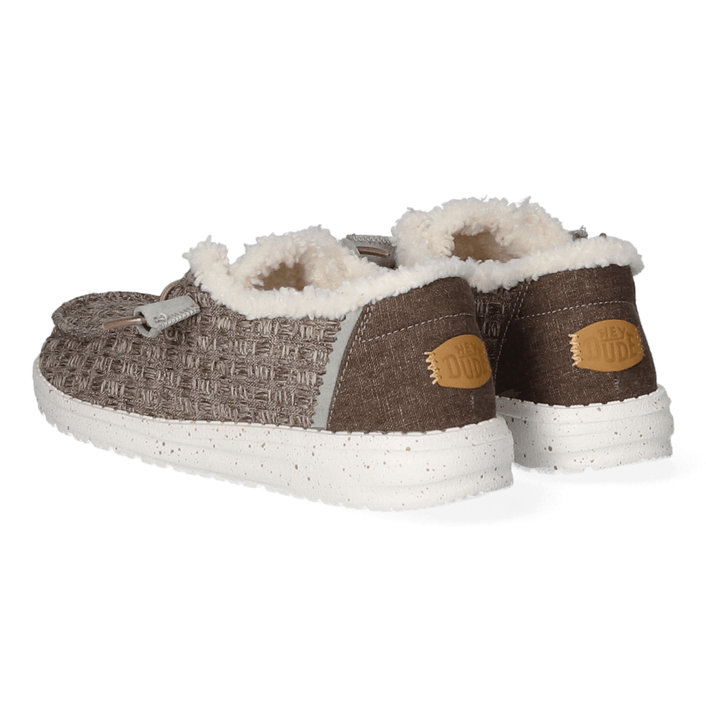 Wendy Warmth Dames Instappers Brown