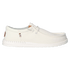 Wally Funk Nylon Craft Heren Instappers Stone White
