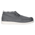 Wally Mid Canvas Heren Instappers Grey