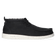 Wally Mid Canvas Heren Instappers Black/White