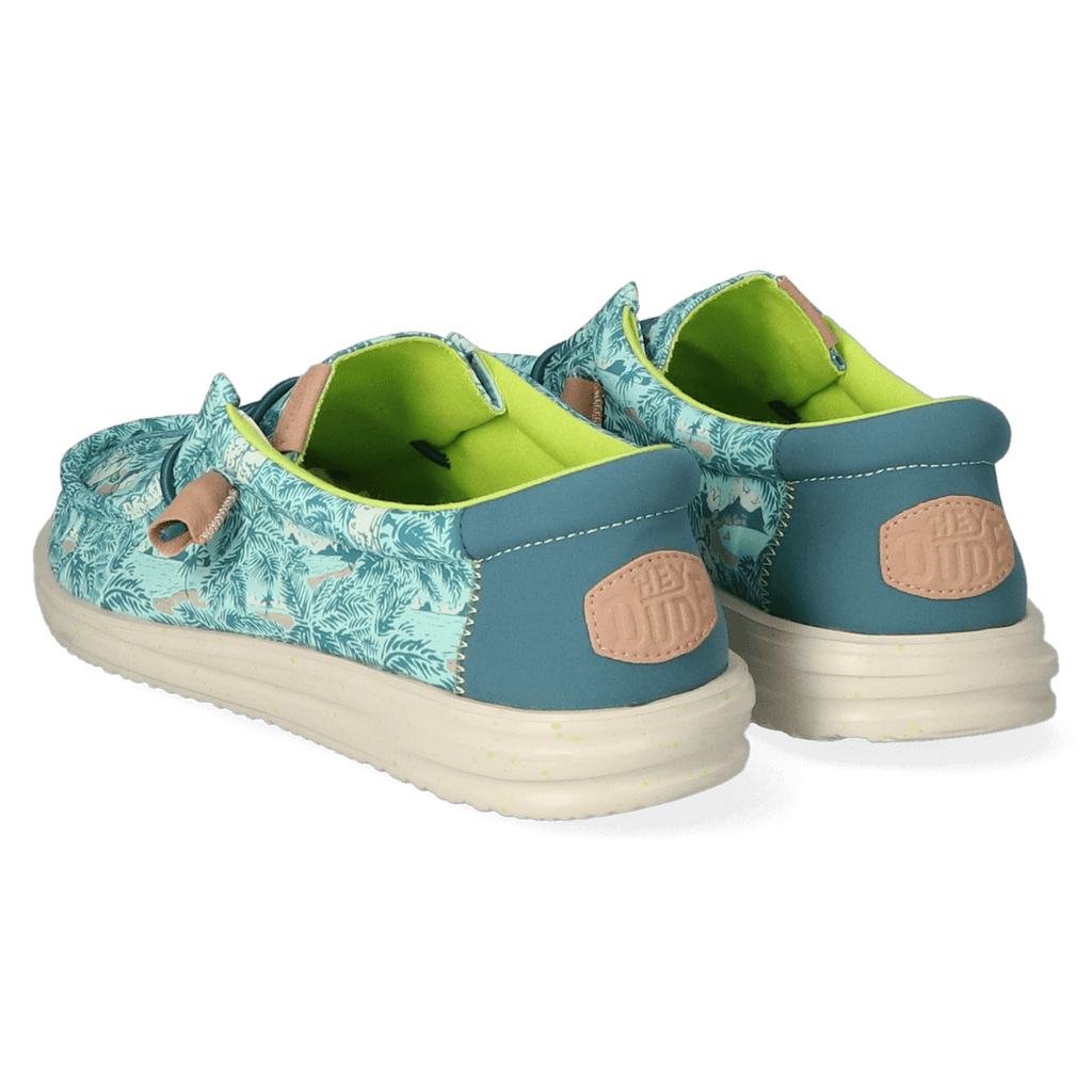 Wally H2O Heren Instappers Tropical Blue/Tropical