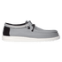 Wally Letterman Heren Instappers Light Grey/White