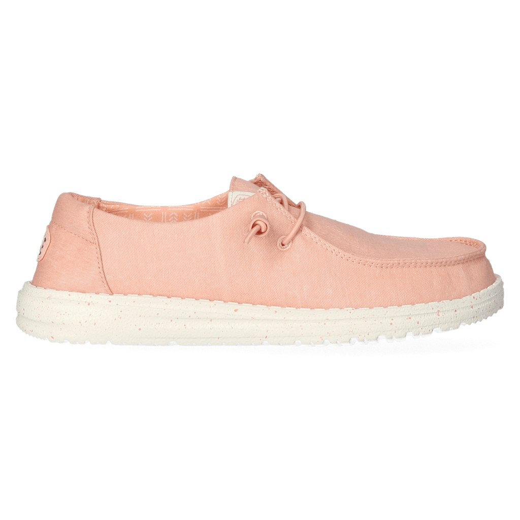 Wendy Canvas Dames Instappers Pink
