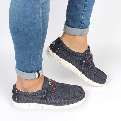 Wally Sox Heren Instappers Blue Multi